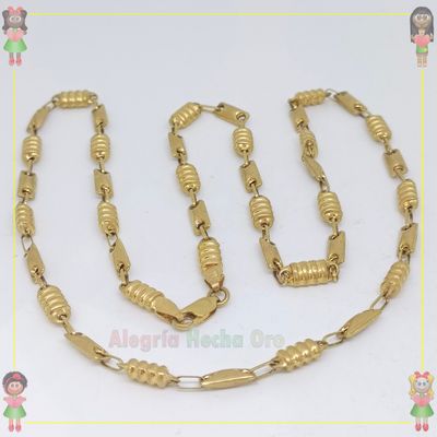 Cadena Rustica Oro18k