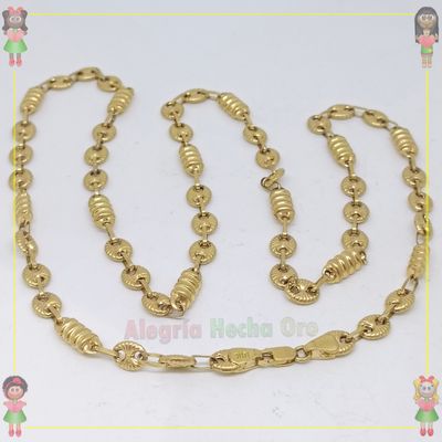 Cadena Rustica Oro18k