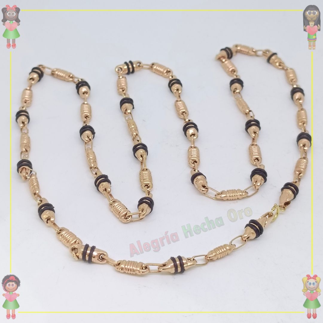 Cadena Rustica Oro18k