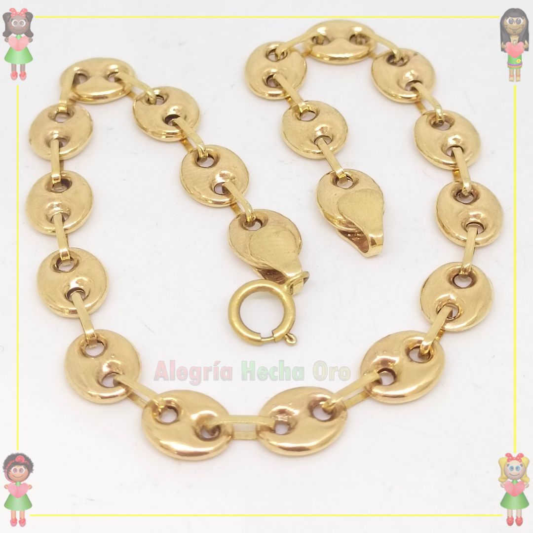 Pulsera Nacional Oro18k