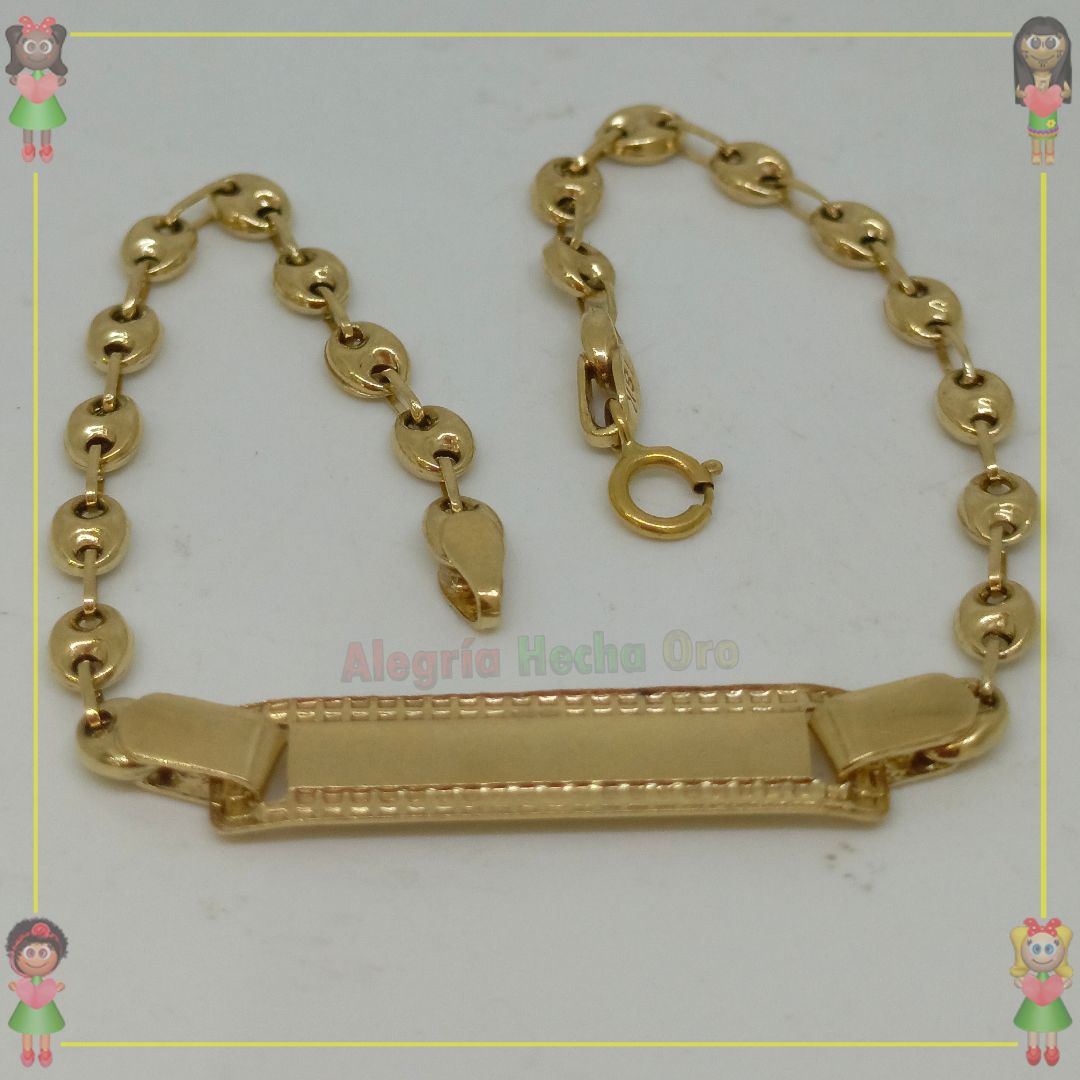 Pulsera Nacional Oro18k