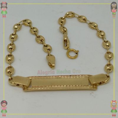 Pulsera Nacional Oro18k