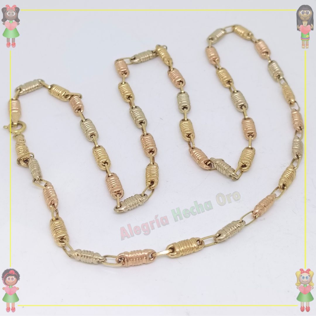 Cadena Rustica Oro18k