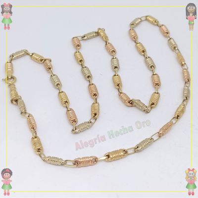 Cadena Rustica Oro18k