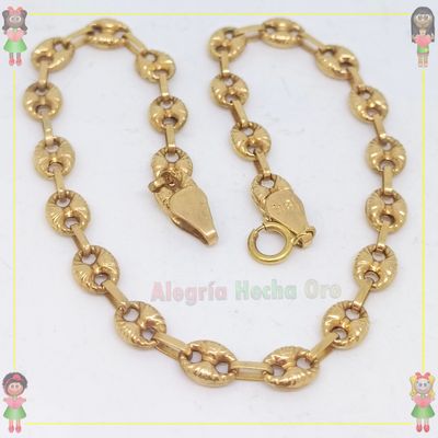 Pulsera Nacional Oro18k