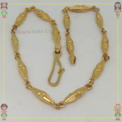 Pulsera Dubái Oro18k