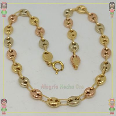 Pulsera Nacional Oro18k