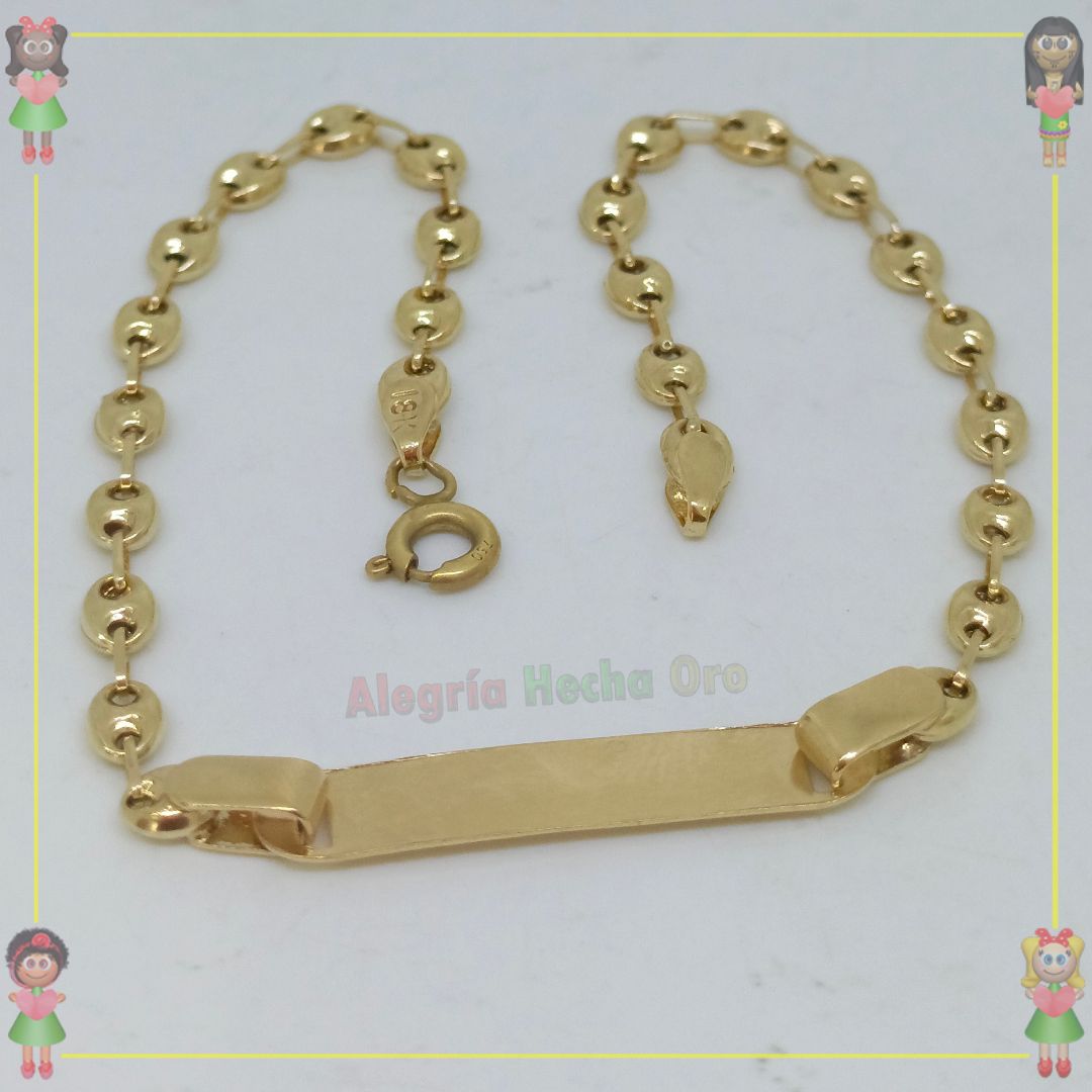 Pulsera Nacional Oro18k