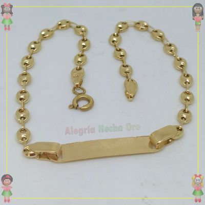 Pulsera Nacional Oro18k