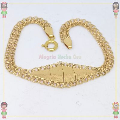 Pulsera Escamas Oro18k