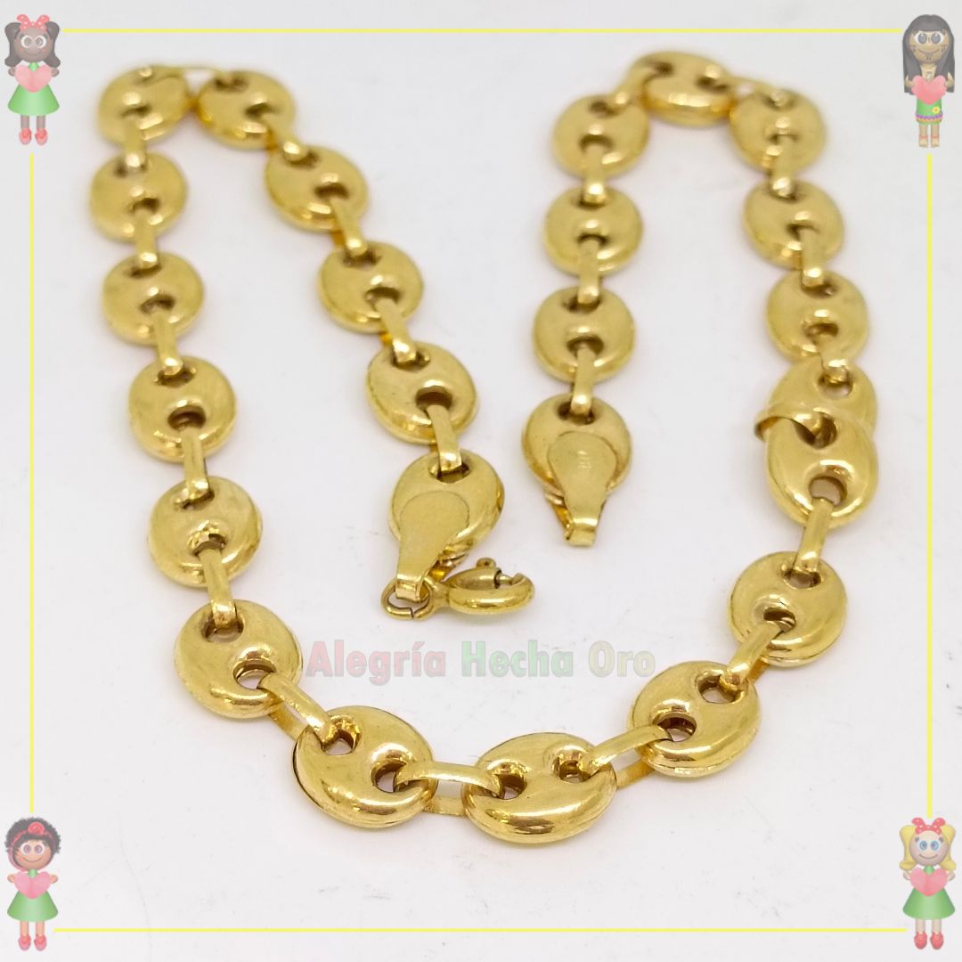 Tobillera en Oro18k