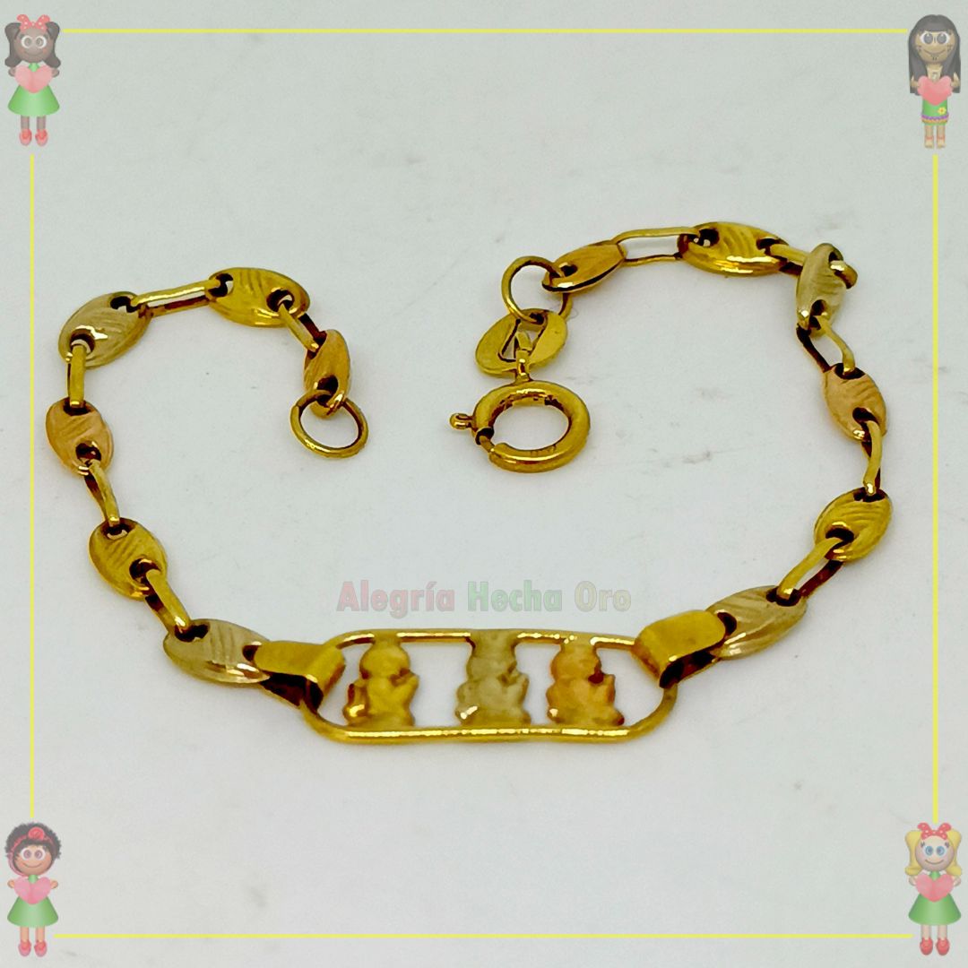 Pulsera Niños Oro18k