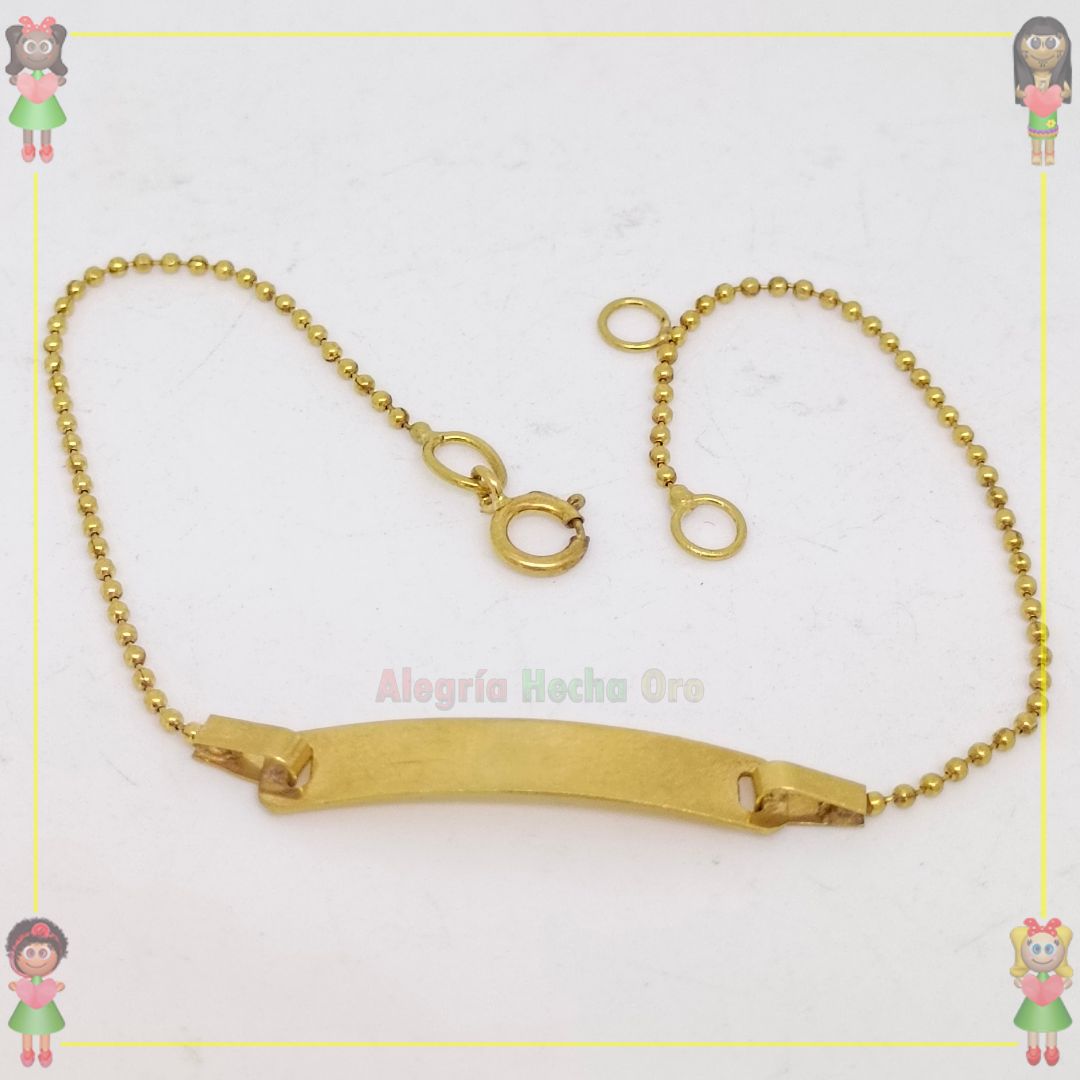 Pulsera Niños Italiana Oro18k