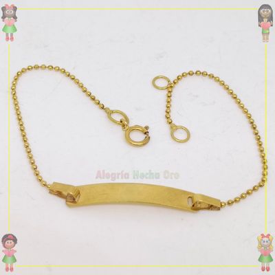 Pulsera Niños Italiana Oro18k