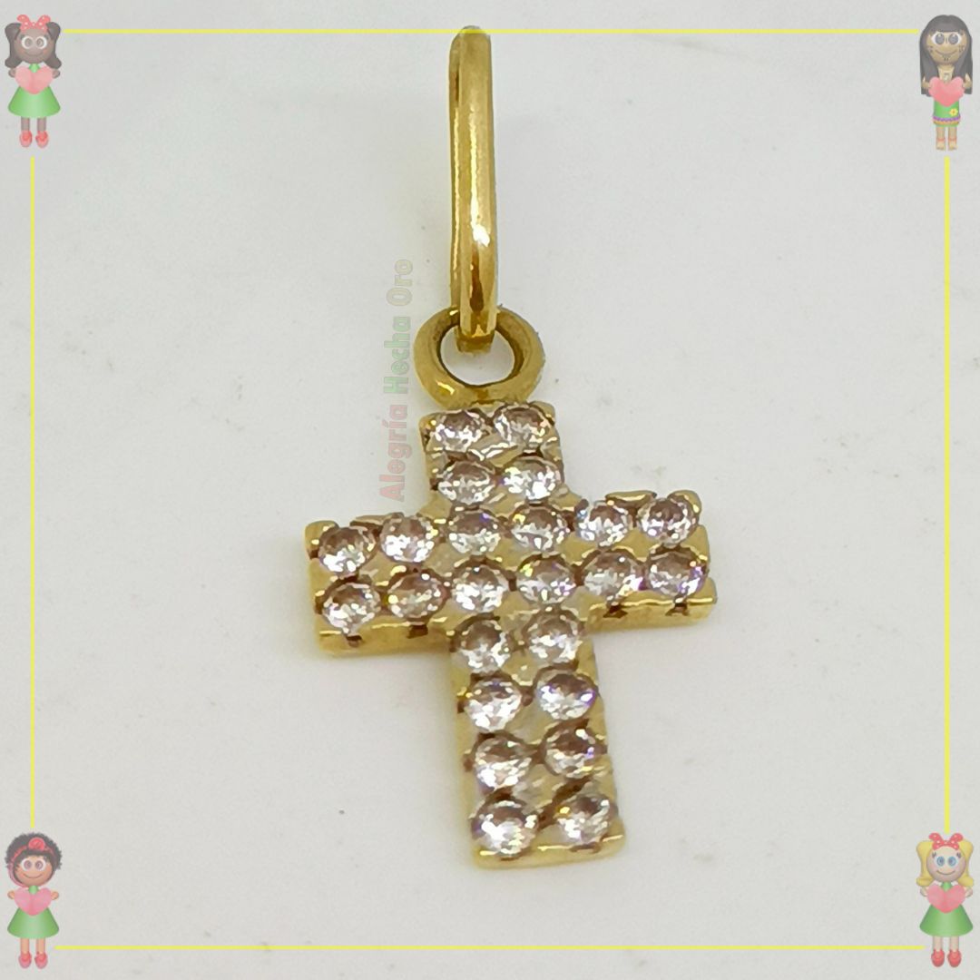 Dije Cruz Oro18K