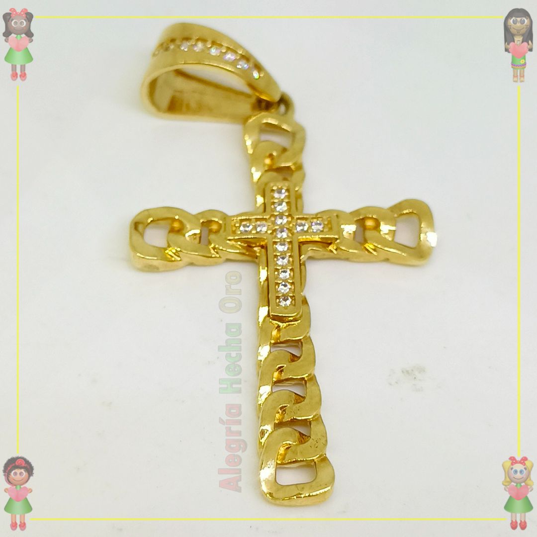 Dije Cruz Oro18K