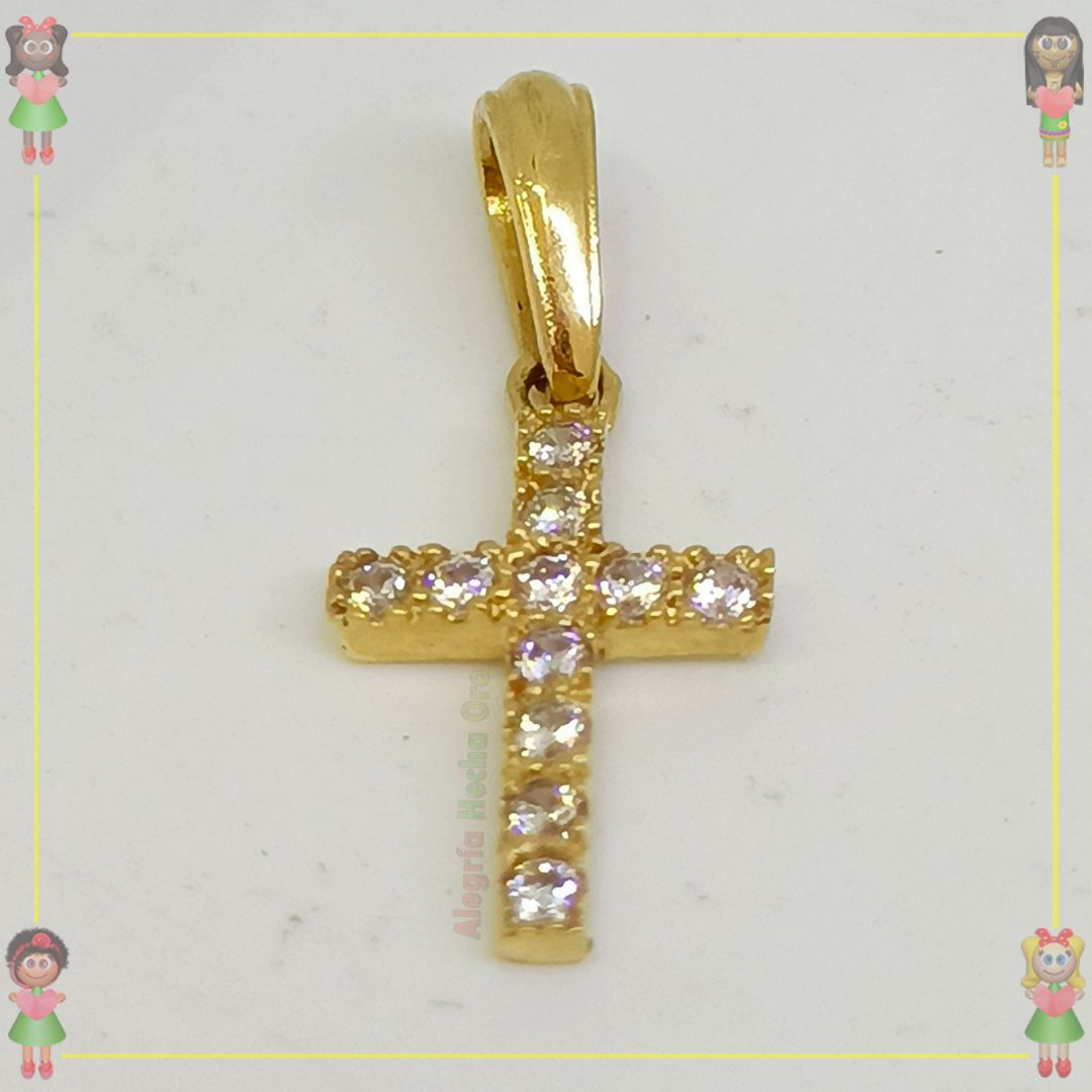 Dije Cruz Oro18K