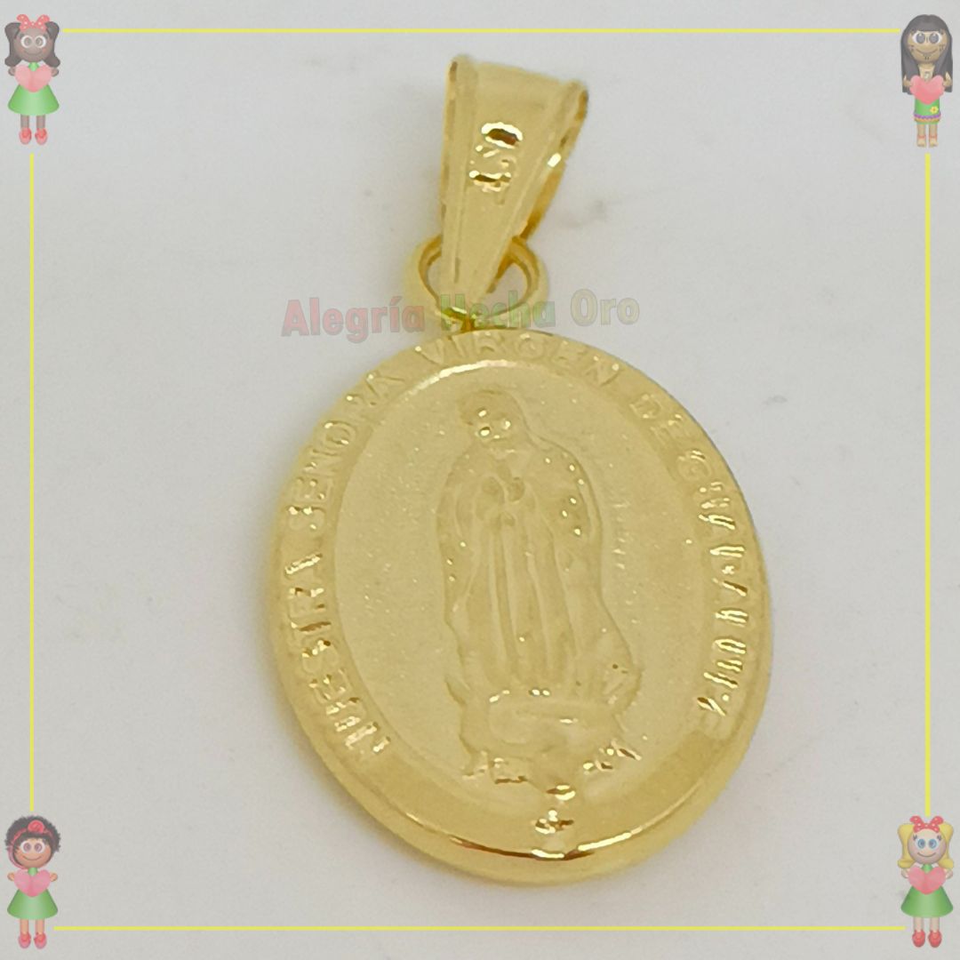 Dije Guadalupe Oro18k