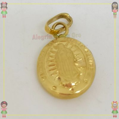 Dije Guadalupe Oro18k