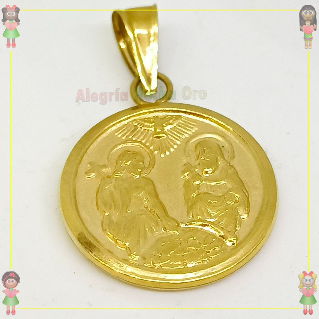 Dije Santa Familia Oro18k