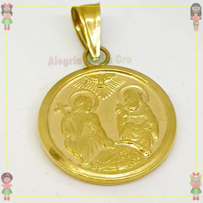 Dije Santa Familia Oro18k
