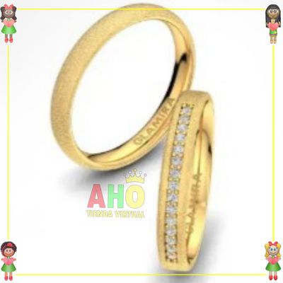 Par Argollas Oro18k