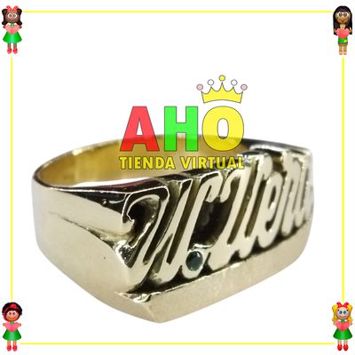 Anillo Nombre Oro18k