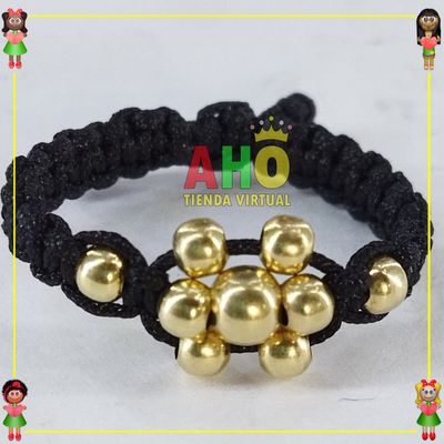 Anillo Tejido Macrame Oro18k