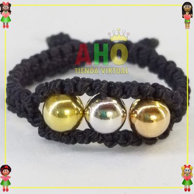 Anillo Tejido Macrame Oro18k