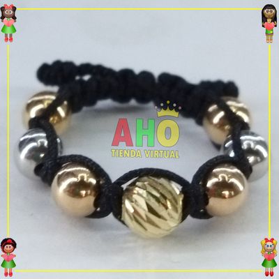 Anillo Tejido Macrame Oro18k
