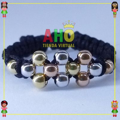 Anillo Tejido Macrame Oro18k