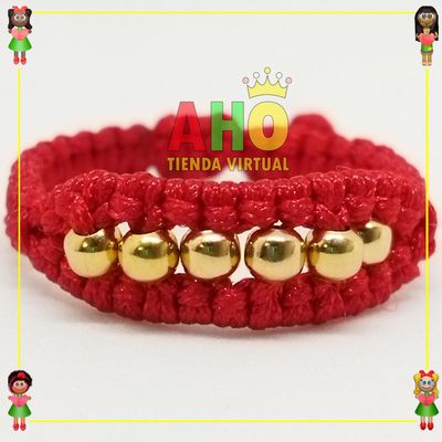 Anillo Tejido Macrame Oro18k