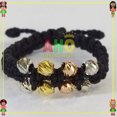 Anillo Tejido Macrame Oro18k