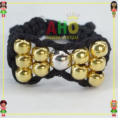 Anillo Tejido Macrame Oro18k