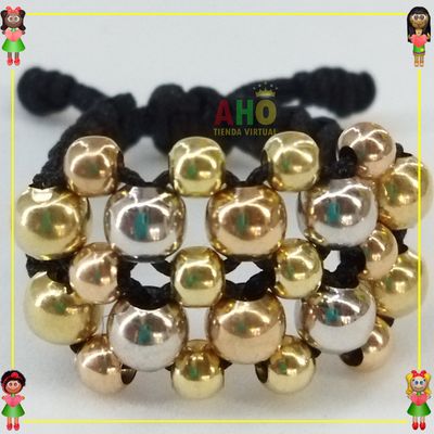 Anillo Tejido Macrame Oro18k