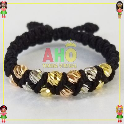 Anillo Tejido Macrame Oro18k