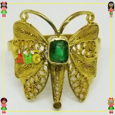 Anillo Mariposa Oro18k