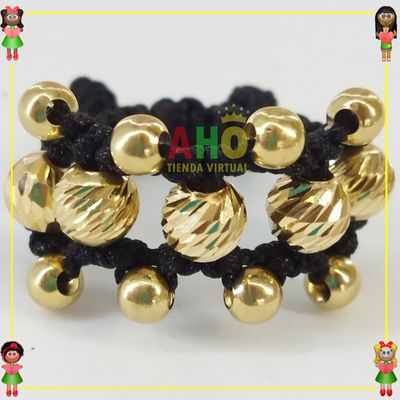 Anillo Tejido Macrame Oro18k