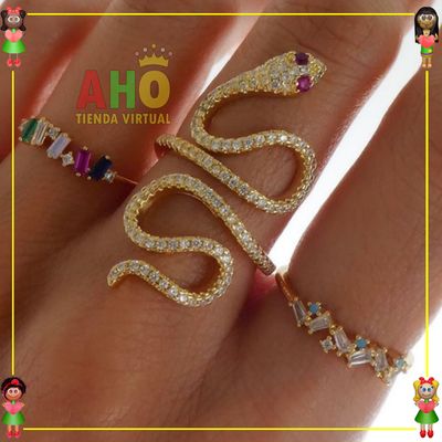 Anillo Serpiente Oro18k