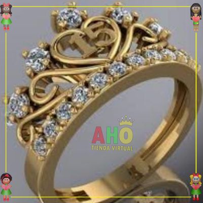 Anillo Quinces Oro18k