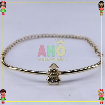 Pulsera Casandra Oro18k