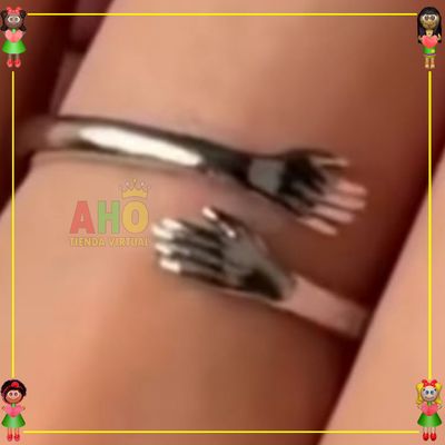 Anillo Abrazo Oro18k