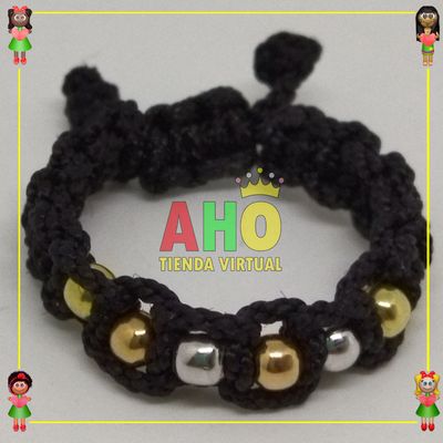 Anillo Tejido Macrame Oro18k