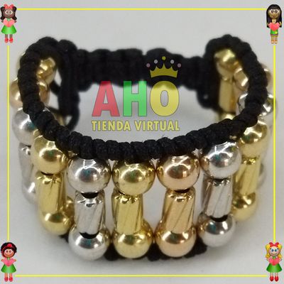Anillo Tejido Macrame Oro18k