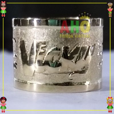 Anillo Tubo Vicky Oro18k