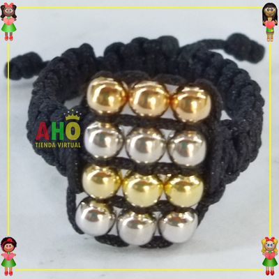 Anillo Tejido Macrame Oro18k