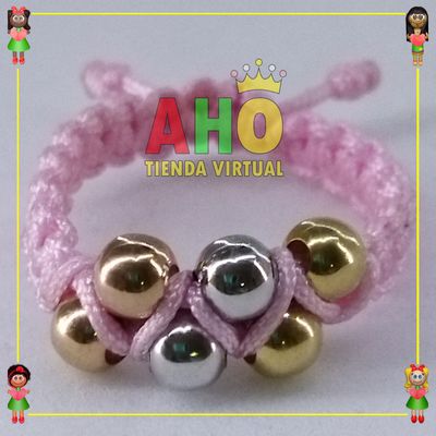Anillo Tejido Macrame Oro18k