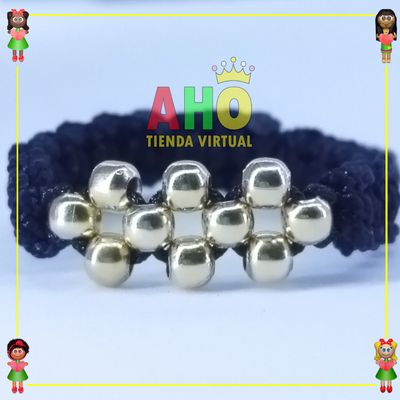 Anillo Tejido Macrame Oro18k
