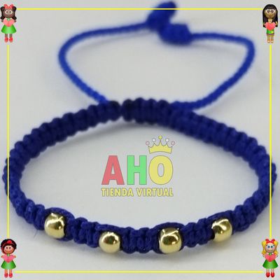 Pulseras Macrame Oro18k
