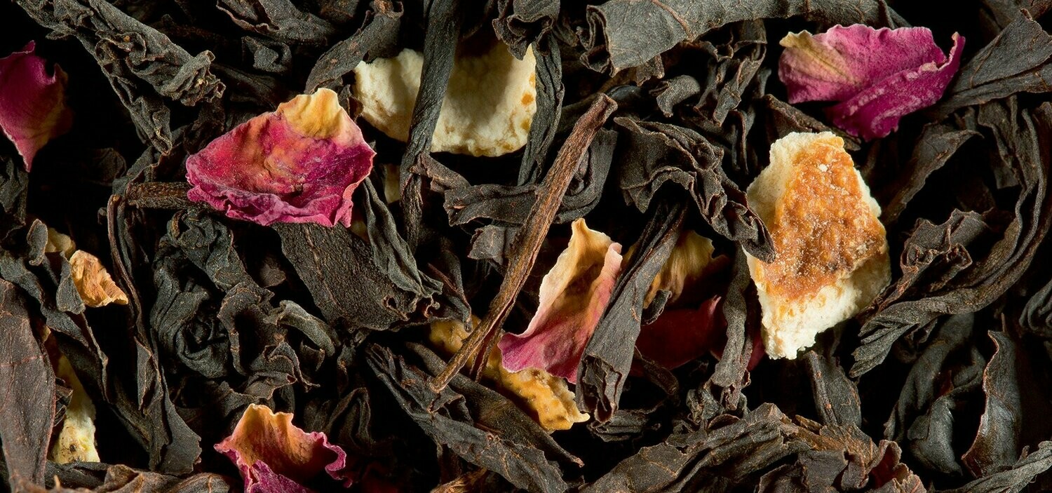 THÉ NOIR - CITRON-CAVIAR ROSE